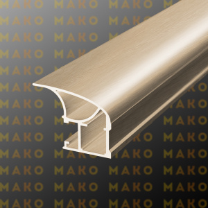 Профиль вертикальный асимметричный MS130 Ясень шимо (A52)